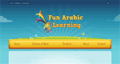 Desktop Screenshot of funarabiclearning.com